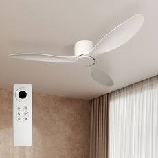 런던라이팅 아레오 실링팬 천장형선풍기 공기순환, 아레오 S 132(52) 화이트