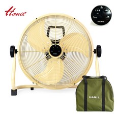 한일 캠핑용 무선 선풍기 휴대용 16인치 낚시 차박 캠핑 (본체+전용가방+무선리모컨+기본배터리), 단품