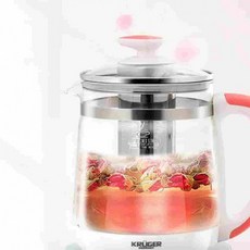 온도조절포트 전기주전자 온도조절전기포트 무선주전자 스마트 전기티팟 유리티포트, 상세페이지 참조