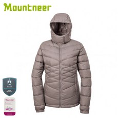 Mountneer 女 800FP 鵝絨外套《摩卡》
