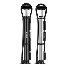 시그니처베이지 자전거 휴대용 펌프 공기주입기 YPZ122, 블랙, 1개
