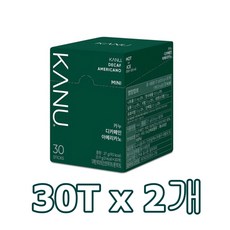 카누 미니 디카페인 아메리카노, 900mg, 60개입, 1개