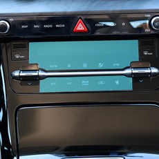 [오카] 4세대 카니발 KA4 호환 용품 LCD 공조기 보호 필름 2세트 기스방지 스크래치방지 차량 악세사리, 1GB, 공조기보호필름_2세트