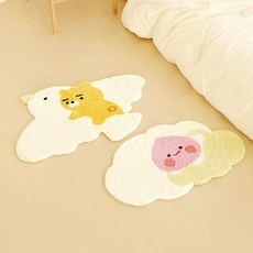 [혜싱라] 카카오프렌즈 에이프릴샤워 형태 발매트, 구름속에 어피치