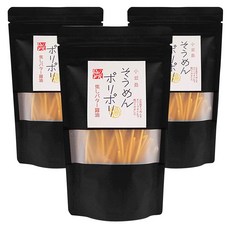 Kikusuido 소면 오도독 곡식가루 버터 간장맛, 3개, 50g