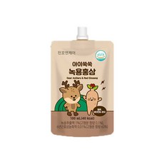 천호엔케어 아이쑥쑥녹용홍삼 어린이건강식품, 1개, 100ml