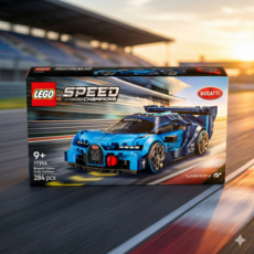 레고 스피드 챔피언 부가티 비전 GT 하이퍼 스포츠카 GL77253, 1개