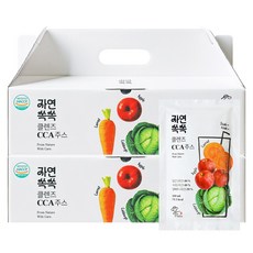 클렌즈 CCA주스 사과 당근 양배추 갈아넣은 주스, 60개, 100ml