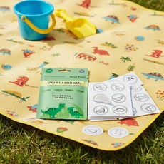 벌레물림 유아 모기패치 스티커 방지 야외활동 소풍 캠핑 옷부착 여름 산책, 1개, 1jsb 과일_18매입(6매입x3장)