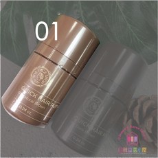 THE FACE SHOP 自然遮色氣墊髮粉 髮線補色 修飾髮際線, 1個, 01-自然棕