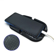 미끄럼방지 핸드폰거치대 패드 차량용거치대 차량미끄럼방지패드 대시보드패드 간편한설치 착붙는패드, 1개