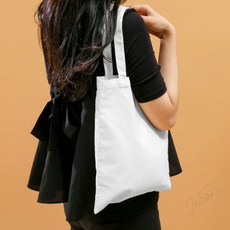 JT 무지에코백 2p 26x30cm 화이트 판촉물가방