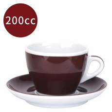 ANCAP Millecolori 卡布杯 200cc 咖啡色 HG9363 義大利製造, 1個, HG9363咖色 單客 200cc