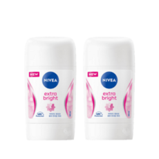 땀냄새제거 데오드란트 스틱 니베아 엑스트라브라이트 50ml, 2개, 유향