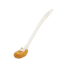 PANTA 일본 천연 야자모 변기솔 청소솔, 화이트, 1개