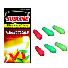 삼색 찌고무 고탄성 쿠션 고무 낚시 케미 꽂이 채비 소품 찌홀더, 1개