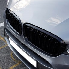 BMW X5 F15 그릴 블랙 튜닝 2013년-2018년 튜닝 호환 용품, 01. X5 (F15) 블랙그릴 (한줄타입), 1세트, X5 (F15)