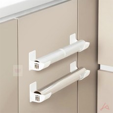 제시디자인 랩 키친타올 홀더 호일거치대, 블랙