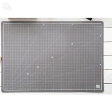 롱스팜 윈스타 A2 컬러컷팅판 화이트그레이 작업테이블매트