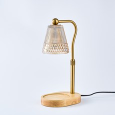 香氛蠟燭暖燈 無明火安全融蠟 居家香氛燈飾, 可調整高度　融蠟燈