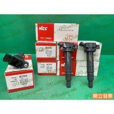 NCC 點火線圈 考耳 適用於 豐田 冠美麗 CAMRY 2.0 2.4, 1個