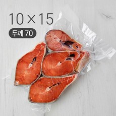 업소용 진공포장지 10x15cm 100장 (두께 70) 진공포장비닐 팩, 100개