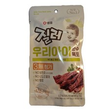 질러 우리아이 순수육포 30g, 7개