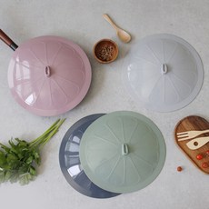 실리콘 뚜껑 프라이팬 덮개 후라이팬 그릇 접시 커버, 다크그레이, 1개