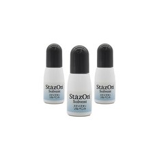 일본 스테이즈온 유성 다꾸 가죽 유리 스탬핑아트 다용도 스탬프 잉크 용해제 솔벤트 1개, SZS-10용해제