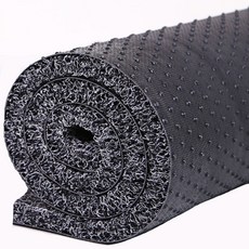 코일매트 원단 길이1cm 단위판매(20T) 자동차 바닥매트, 블랙 폭120cm x 길이 1cm, 1개