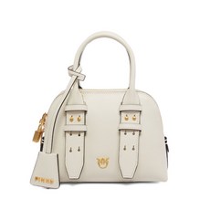 핀코 레더 토트 백