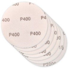 카멜레온 6인치 스폰지 폼 연마지 원형 사포 페파 볼링공 연마 아브라론 대용 각 입도별 총 7P세트, 1세트, 7P