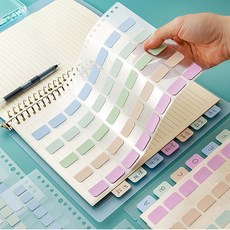 다이어리 인덱스 스티커 책띠지, 1세트, 316개입