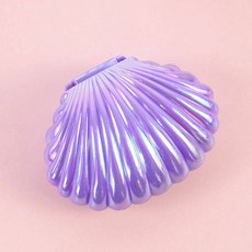 포장박스 손잡이 택배 악세사리 5/10pcs 다채로운 쉘 사탕 상자 인어 생일 파티 비스킷 선물 포장 보석 저장 샤워 웨딩 장식, 5pcs, A05