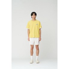 FIFA 1904 레터링 반소매 티셔츠 옐로우 FF42TH16U_420 742758