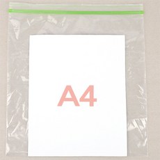 생활의 미쁨 지퍼백 이중지퍼백