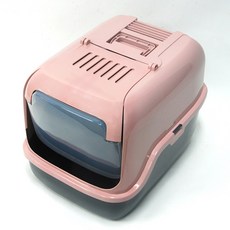 푸르미 3-Door 고양이 화장실, 인디핑크, 1개