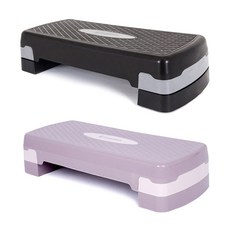 2단 스텝박스 계단밟기 워킹 헬스 홈트 스트레칭, 바이올렛, 바이올렛