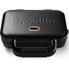 Breville VST072X Waffle Maker, 단품, 스테인리스 스틸 / 블랙