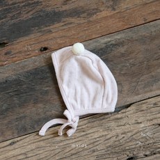 여유로미 브로디방울 보넷 아기 모자 엠키즈 봄 신생아레이스보넷 아이들모자 12개월아기보넷