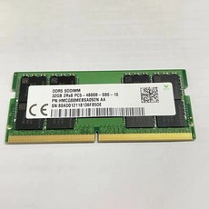 SK 하이닉스 RAM 4800 노트북 메모리 32G 32GB 2RX8 PC5-4800B-SB0 DDR5 HMCG88MEBSA092N 1 개, 1개