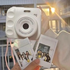 미니 디지털 카메라 사진 입문 생일 선물, 1개, 프리옐로우 64G 20000개, 기본 색상