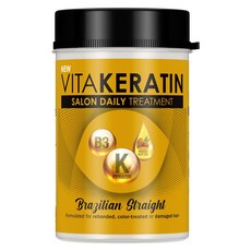VITA KERATIN 沙龍護髮霜 巴西堅果油, 1個, 650ml