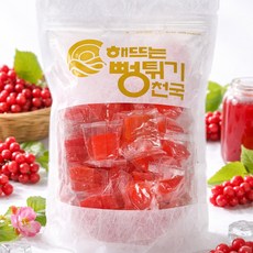 해뜨는민속과자 오미자젤리 개별포장 건강한 까먹는젤리, 2kg, 1개