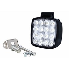2개 LED 작업등 트랙터 굴삭기 12V - 80V 48W 헤드라이트 로더 지게차 화물등 오프로드 4x4 보조등