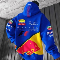 빅브라더 포뮬러 1 그랑프리 블루 후드티 S-3XL 슈퍼카 FIA 레드불 레이싱 옷 레트로 프린팅 티셔츠