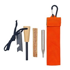 파이어스틱 마그네슘 재난 캠핑 부싯돌 생존 키트, 1세트, 혼합색상