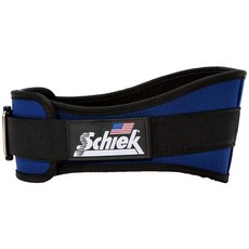 Schiek 15.2cm 나일론 운동 벨트 사이즈: XL 색상: 레드, 라이트 네이비