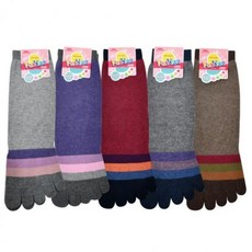 통기성 높인 여자 발가락 양말 10족 (Araium)