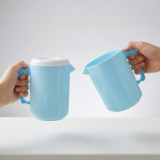 모던데이 플라스틱 와플 반죽 주전자, 1개